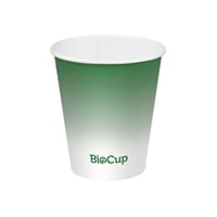 BioPak Cold Paper BioCup Green - 200ml / 80mm (1000 Pack)