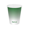 BioPak Cold Paper BioCup Green - 280ml / 80mm (1000 Pack)
