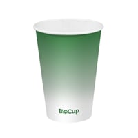 BioPak Cold Paper BioCup Green - 420ml / 90mm (1000 Pack)