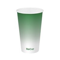 BioPak Cold Paper BioCup Green - 500ml / 90mm (1000 Pack)