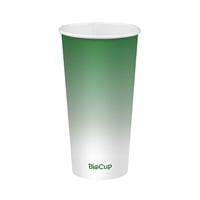BioPak Cold Paper BioCup Green - 600 / 90mm (1000 Pack)