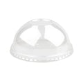 BioPak PLA Clear Dome Lids for Paper Cold Cups - 390-650ml / 90mm (1000 Pack)