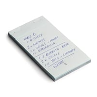 Olympia Recyclable Carbonless Waiter Pad Duplicate Small (50 Pack)
