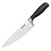 Vogue Soft Grip Chefs Knife Black 200mm