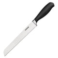 Vogue Soft Grip Bread Knife Black 200mm