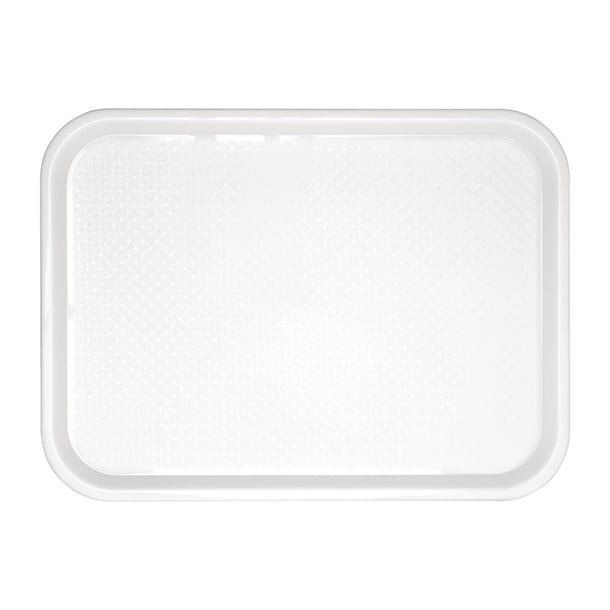 Olympia Kristallon Polypropylene Fast Food Tray White