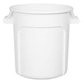 Vogue Polypropylene Round Container Bin White 38Ltr