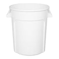 Vogue Polypropylene Round Container Bin White 76Ltr