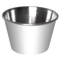 Olympia Stainless Steel Sauce Cups 115ml (12 Pack)