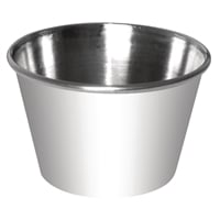 Olympia Stainless Steel Sauce Cups 115ml (12 Pack)