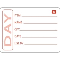 Hygiplas Dissolvable Prepared Food Labels (250 Pack)