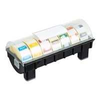Hygiplas Removable Colour Coded Food Labels with 25mm (1") Dispenser