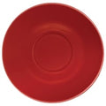Olympia Cafe Saucer Red (Fits GK073 & GK076) - 154mm 6" (Box 12)
