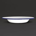 Olympia Enamel Soup Plate - 245mm 9 1/2" 490ml (Box 6)