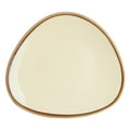 Olympia Kiln Sandstone Tri Plate - 280mm 11" (Box 4)