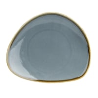 Olympia Kiln Ocean Tri Plate - 230mm 9" (Box 6)