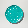 Barel Green Coloured Star Melamine Plate 20cm
