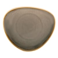 Olympia Kiln Smoke Tri Plate - 280mm 11" (Box 4)