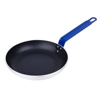 Hygiplas Aluminium Non-stick Teflon Platinum Plus Frying Pan with Blue Handle 24cm