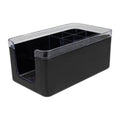Olympia Kristallon Bar Caddy Black ABS