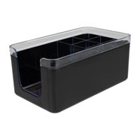 Olympia Kristallon Bar Caddy Black ABS