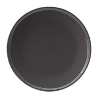 Utopia Core Round Plates Slate 175mm (6 Pack)
