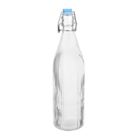 Olympia Ridged Swing Top Water Bottle - 1Ltr (Box 6)