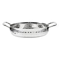 Olympia Table Presentation Handled Dish Stainless Steel Hammered 125mm