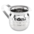 Olympia Hammered Stainless Steel Mini Milk Jug 78ml (6 Pack)