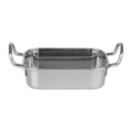 Olympia Table Presentation Rectangular Dish Stainless Steel 140x90mm