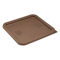 Hygiplas Square Brown Lid to Fit 5.5/7Ltr Containers