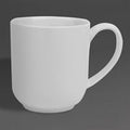 Olympia Whiteware Large Rounded Mug - 410ml (Box 6)