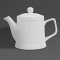 Olympia Whiteware Pier Teapot - 500ml (Box 2)