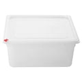 Hygiplas Click PP 2/3 GN 12Ltr Container with Lid & 7 Colour Clips 150mm (4 Pack)