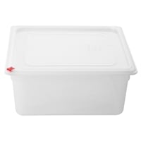 Hygiplas Click PP 2/3 GN 12Ltr Container with Lid & 7 Colour Clips 150mm (4 Pack)