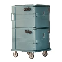 Cambro Ultra Heated Camcart 220V - Slate Blue