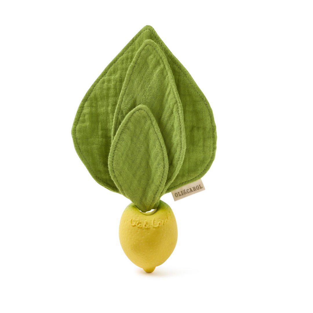 Oli & Carol John Lemon Mini Doudou-Teether