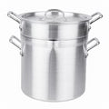 Vogue Aluminium Double Boiler Pan With Lid 280mm