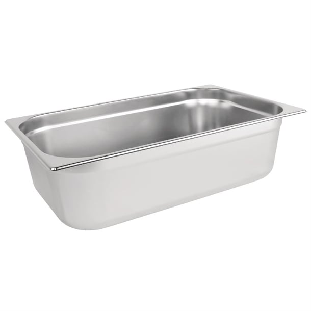 Vogue Stainless Steel Gastronorm Tray 1/1 - 150mm deep
