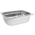 Vogue Stainless Steel Gastronorm Tray 1/2 - 65mm deep