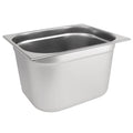 Vogue Stainless Steel Gastronorm Tray 1/2 - 200mm deep