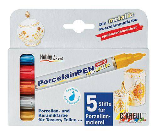Kreul Porcelain Markers Pack of 5 image 2