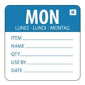 Hygiplas Removable Day of the Week Label Monday (500 Pack)