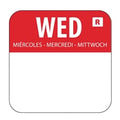 Hygiplas Removable Colour Coded Food Labels Wednesday (1000 Pack)