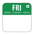 Hygiplas Removable Colour Coded Food Labels Friday (1000 Pack)