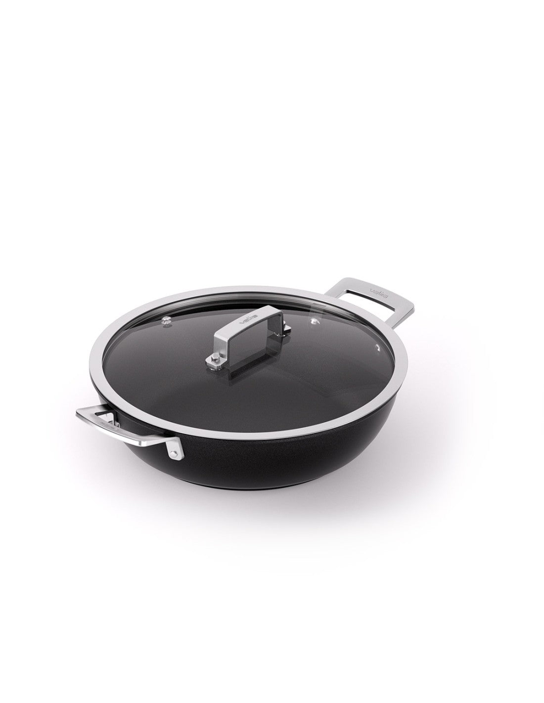 VALIRA-CURVED Casserole 280mm 3.5lt w/LID N/S "aire"