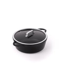 VALIRA-CASSEROLE 280mm 5.75lt w/LID Induct Non Stick