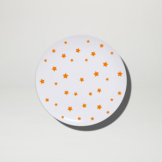 Barel Orange Star Melamine Plate 20cm