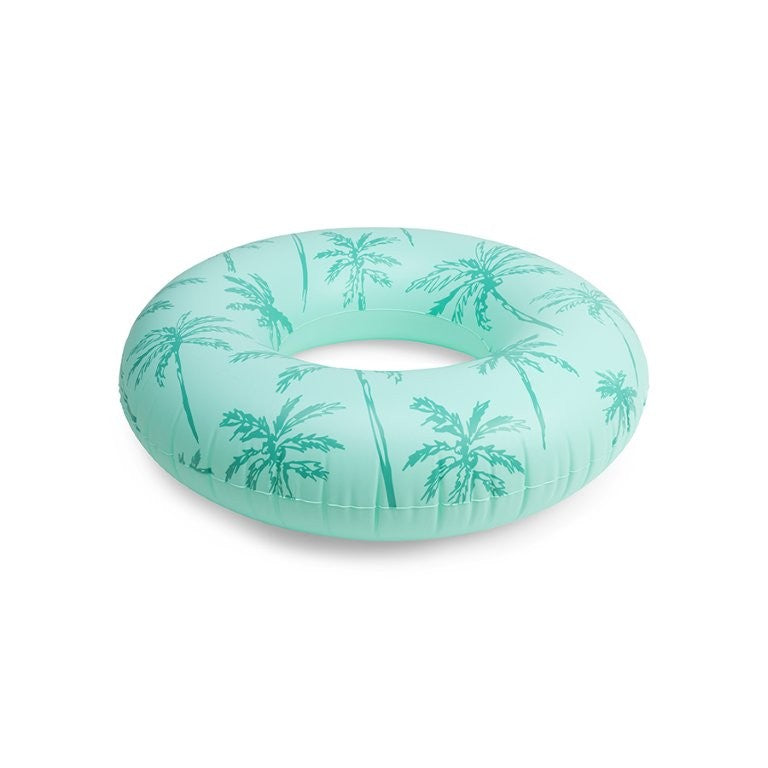 Swim Essentials Inflatable Swim Ring - Palm Trees Green, 102 cm image 2