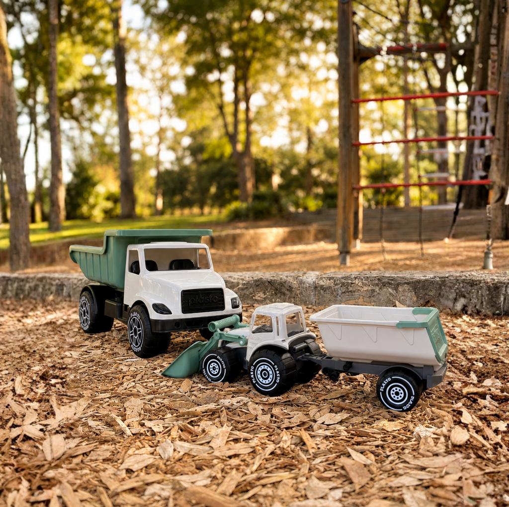 Plasto Soft Neutrals Tractor, 56.5 cm image 2